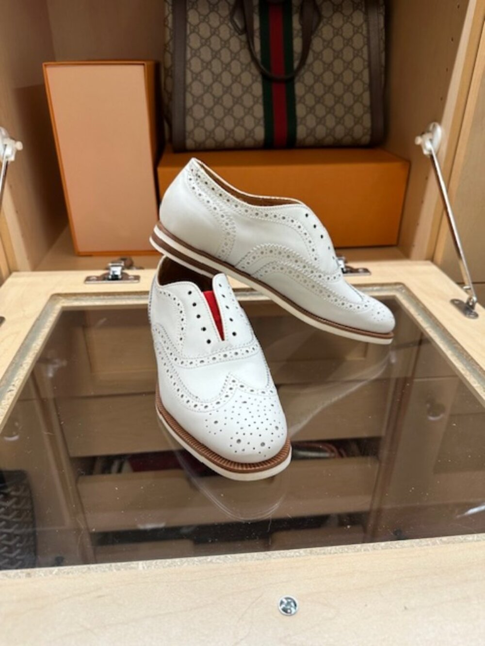 Rag & Bone Leather Laser cut Accents White Size 36.5 Oxfords